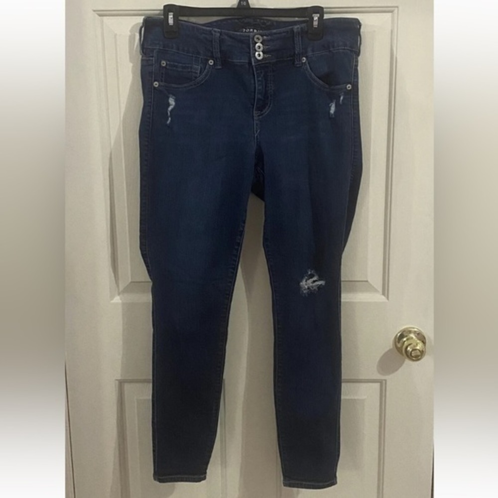Torrid Premium Women’s Size 14R Dark Wash‎ Ultra Skinny Jeans